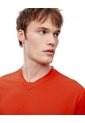 Camiseta Ted Manga Corta Naranja Hombre Naranja de Gef