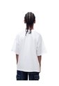 Camiseta Oversize Algodón Blanca Niño Blanco de Gef