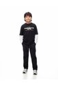 Camibuzo Regular Algodón Estampado Niño Negro de Gef