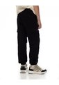 Jogger Regular Algodón Negro Niño Negro de Gef