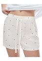 Short Blanco Estampado Mujer Blanco de Gef