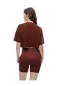 Biker Deportivo Seamless Café Mujer Cafe de Gef