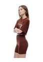 Biker Deportivo Seamless Café Mujer Cafe de Gef