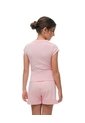 Camiseta Regular Rosada Niña Rosa de Gef