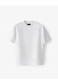 Camiseta Manga Corta Oversize Algodón Blanca Hombre Blanco de Gef