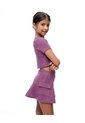 Short Tiro Alto Morado Niña Purpura de Gef