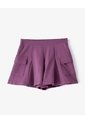 Short Tiro Alto Morado Niña Purpura de Gef