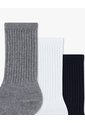 Medias Niño Tobillera Algodón Pack X3 Surtido Multicolor de Gef