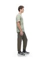 Jogger Regular Tiro Medio Café Hombre Cafe de Gef
