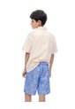 Short Pantaloneta Azul Estampado Niño Azul de Gef