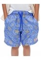 Short Pantaloneta Azul Estampado Niño Azul de Gef