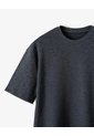 Camiseta Regular Manga Corta Gris Ada Hombre Gris de Gef