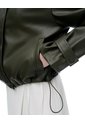 Chaqueta Regular Tipo Cuero Verde Mujer Verde de Gef