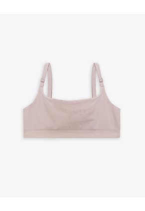 Top Soporte Medio Seamless Palo Rosa Mujer Rosa