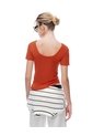 Camiseta Regular Uso 2 En 1 Naranja Mujer Naranja de Gef