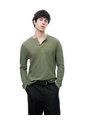 Camibuzo Regular Algodón Oliva Hombre Verde de Gef