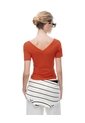 Camiseta Regular Uso 2 En 1 Naranja Mujer Naranja de Gef