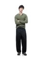 Camibuzo Regular Algodón Oliva Hombre Verde de Gef
