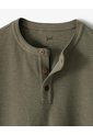Camibuzo Regular Algodón Oliva Hombre Verde de Gef