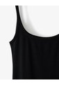 Vestido Largo Negro Mujer Negro de Gef