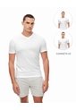 Camiseta Slim Algodón Jersey X2unds Blanca Hombre Blanco de Gef