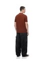 Camiseta Oversize Algodón Café Hombre Cafe de Gef