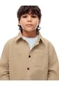 Camisa Regular Manga Larga Habana Niño Marron de Gef