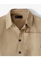 Camisa Regular Manga Larga Habana Niño Marron de Gef