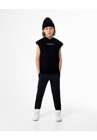 Pantalón Tipo Jogger Negro Niño Negro Gef