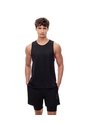 Camisilla Deportiva Antibacterial Negra Hombre Negro de Gef