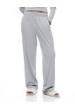 Pantalón Regular Tiro Medio Gris Mujer Gris de Gef
