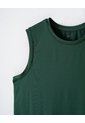 Camisilla Deportiva Antibacterial Verde Hombre Verde de Gef