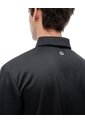 Polo Deportiva Secado Rápido Negro Hombre Negro de Gef
