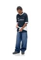 Camiseta Regular Manga Corta Azul Niño Azul de Gef