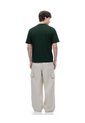 Camiseta Regular Manga Corta Verde Hombre Verde de Gef