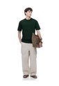 Camiseta Regular Manga Corta Verde Hombre Verde de Gef