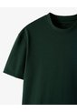 Camiseta Regular Manga Corta Verde Hombre Verde de Gef