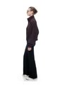 Pantalón Tiro Medio Bota Campana Negro Mujer Negro de Gef