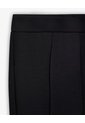 Pantalón Tiro Medio Bota Campana Negro Mujer Negro de Gef