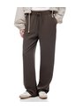 Pantalón Loose Tiro Alto Chocolate Mujer Chocolate de Gef