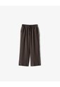 Pantalón Loose Tiro Alto Chocolate Mujer Chocolate de Gef