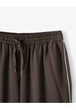 Pantalón Loose Tiro Alto Chocolate Mujer Chocolate de Gef