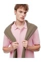 Polo Slim Palo De Rosa Hombre Rosa de Gef