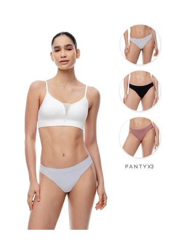 Panty Tipo Tanga Seamless X3unds Surtido Mujer Multicolor Gef