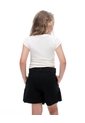 Falda Corto Tiro Medio Denim Negro Niña Azul de Gef