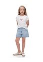 Short Pantaloneta índigo Medio Niña Azul de Gef