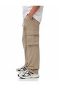 Pantalón Tipo Cargo Habano Niño Marron de Gef