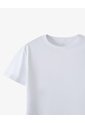 Camiseta Manga Corta Oversize Algodón Blanca Hombre Blanco de Gef