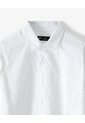 Camisa Regular Manga Larga Blanca Hombre Blanco de Gef