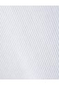 Camiseta Esqueleto Slim Rib Algodón Blanca Mujer Blanco de Gef
